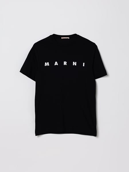 Marni Cotton T-Shirt with Logo