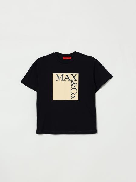 Printed Cotton T-shirt Max&Co. Kid