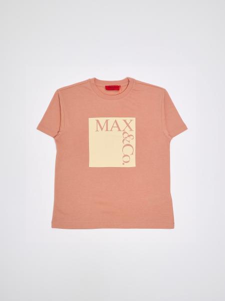 Printed Cotton T-shirt Max&Co. Kid