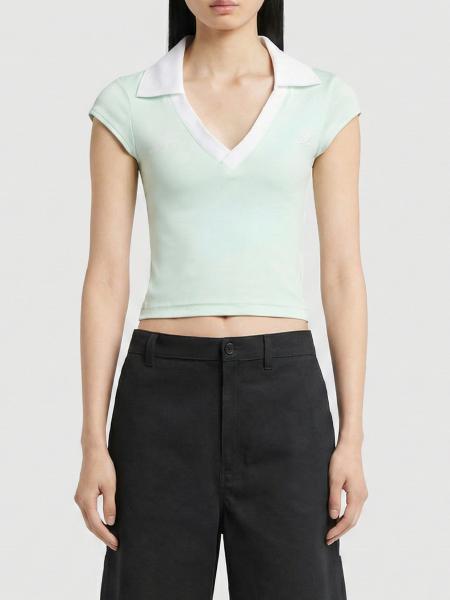 Cotton Polo Shirt with Logo CourrÈges