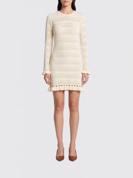 Twinset Viscose Blend Mini Dress