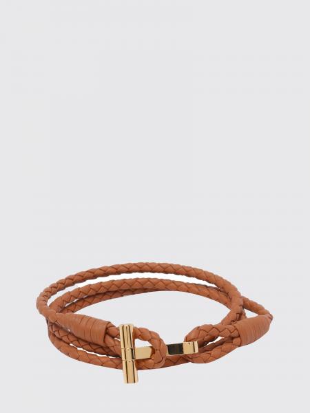 Tom Ford Braided Calf Leather Bracelet