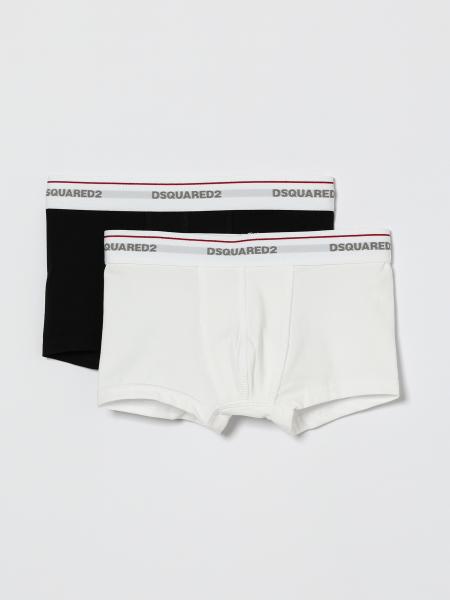 Dsquared2 Set of 2 Cotton Boxer Briefs with Logo