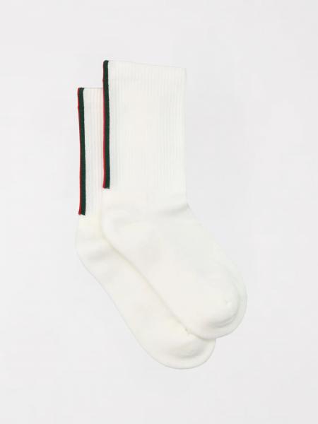Web Cotton Blend Socks Gucci