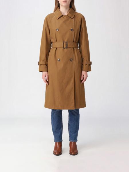 Trench-coat en coton double boutonnage Max Mara The Cube