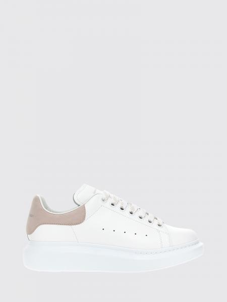 McQueen 超大款皮革运动鞋