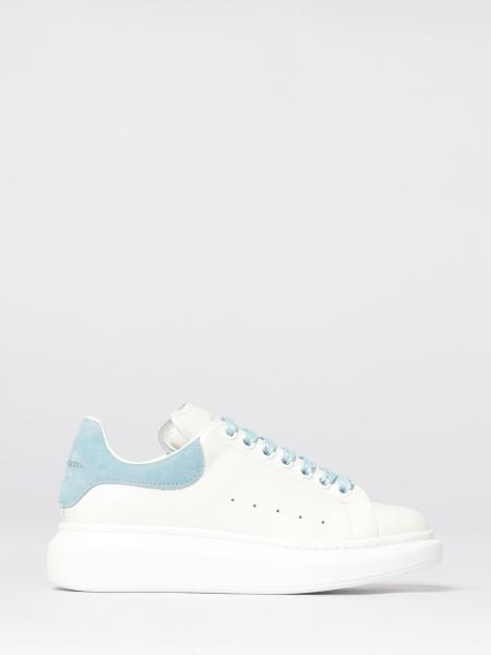 McQueen 超大款皮革运动鞋
