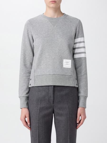 4-Bar Cotton Sweatshirt Thom Browne