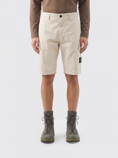 Cargo-Shorts aus Stretch-Baumwolle Stone Island