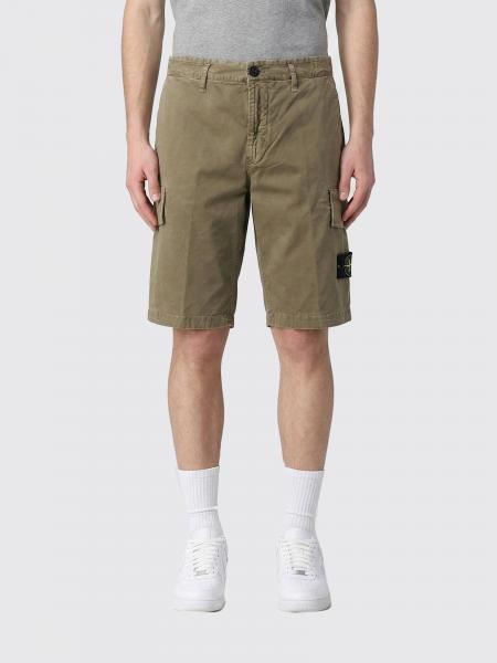 Cargo-Shorts aus Stretch-Baumwolle Stone Island