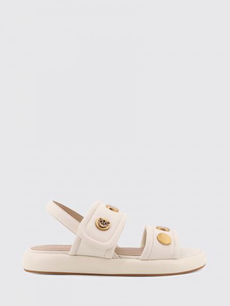 Pinko Fiona Leather Sandals