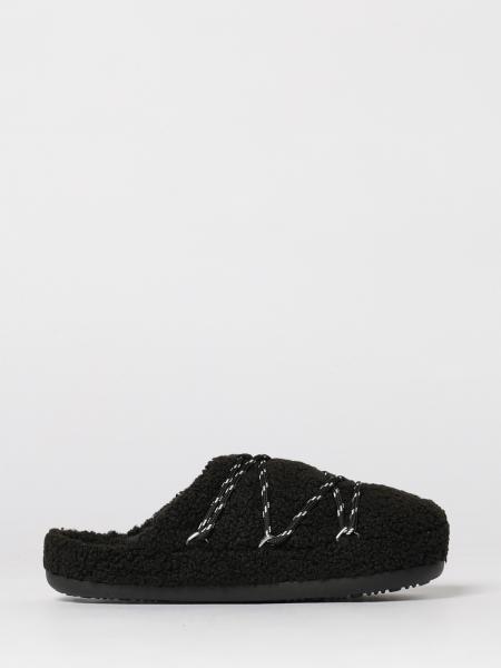 Moon Boot Teddy Slipper Shearling Mules