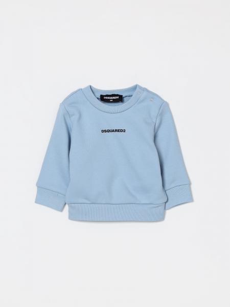 Cotton Crewneck Sweatshirt Dsquared2