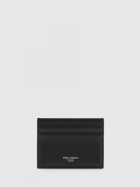 Dolce & Gabbana Calfskin Leather Card Holder