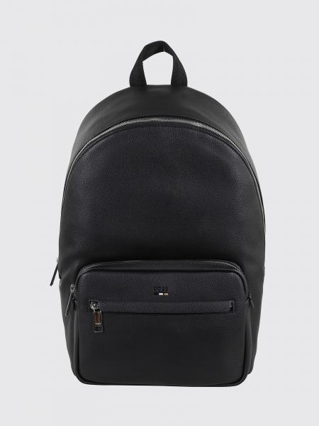 Ray Boss Grained Synthetic Leather Backpack