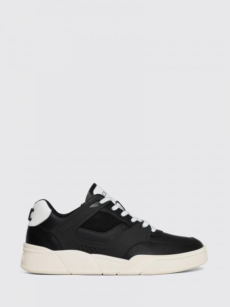 Zapatillas de piel de becerro y malla Celine
