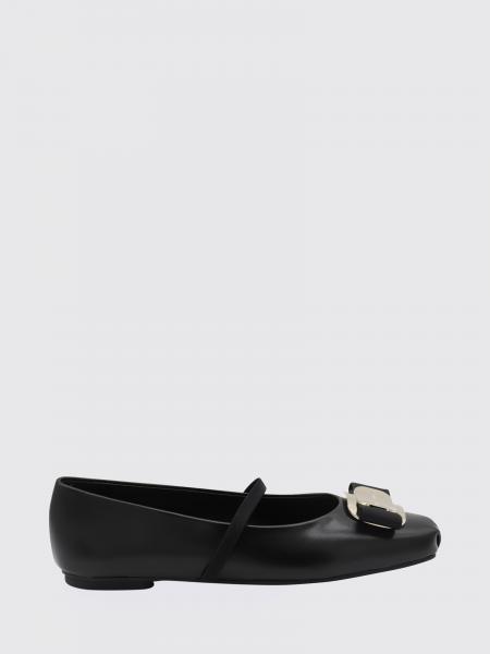 New Vara Leather Ballet Flats Ferragamo