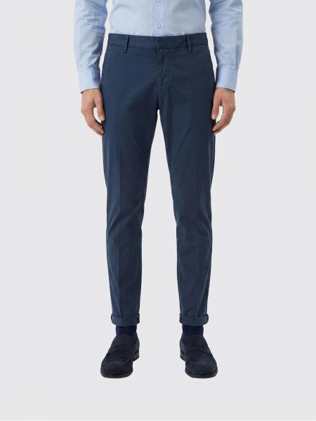 Cotton Blend Chino Trousers Dondup