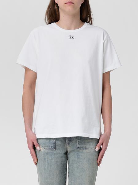 Oval D Cotton T-shirts Diesel