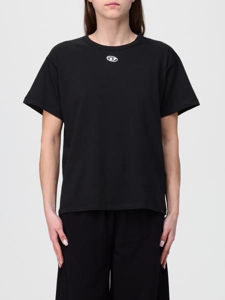 Oval D Cotton T-shirts Diesel