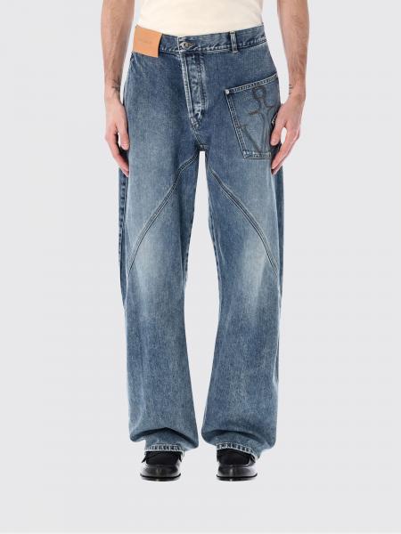 Wide Leg Jeans JW Anderson in Cotton Denim