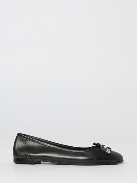 City Up Leather Ballerinas Balenciaga