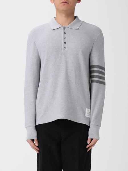 4-Bar Cotton Polo Thom Browne