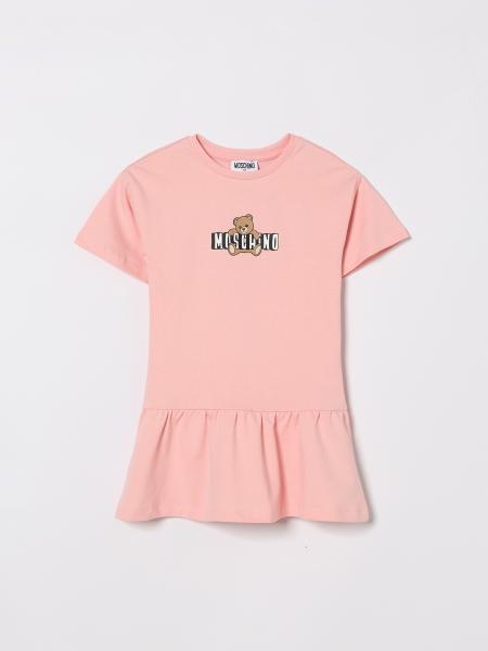 Moschino Cotton Dress with Teddy Print