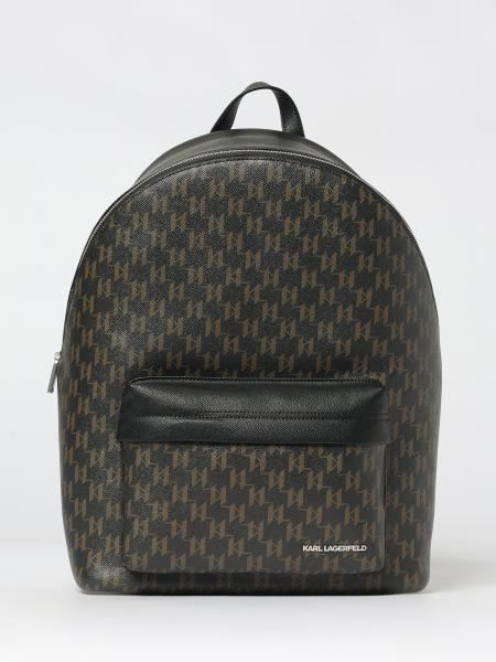 K/Monogram Karl Lagerfeld Synthetic Leather Backpack