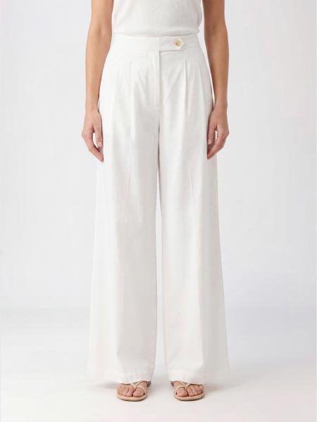 Cotton Poplin Trousers Semicouture