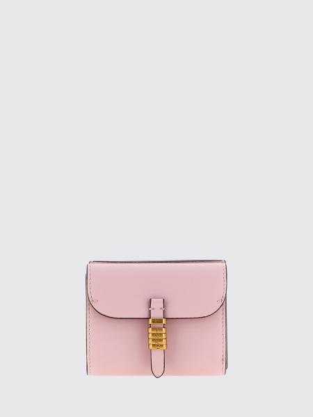 Pinko Lettering Leather Wallet