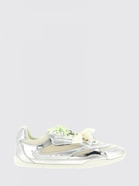 Pinko Yulia Sneakers in Mesh and Laminated Leather