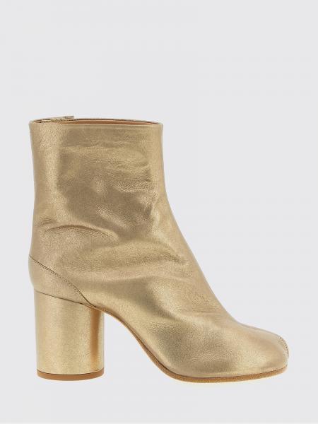 Tabi Maison Margiela Laminated Leather Ankle Boots