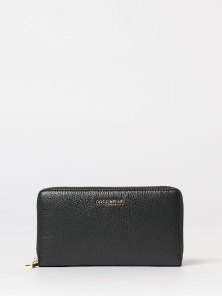 Кошелек Metallic Soft из зернистой кожи Coccinelle