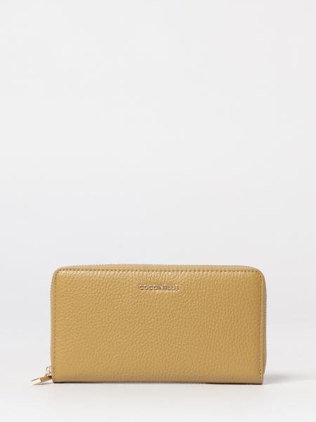 Кошелек Metallic Soft из зернистой кожи Coccinelle