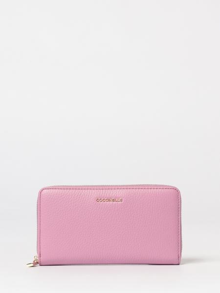 Кошелек Metallic Soft из зернистой кожи Coccinelle