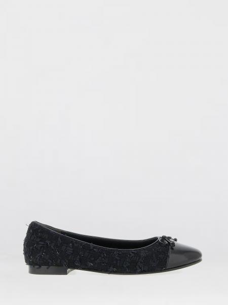 Tory Burch Bouclé Tweed Ballerinas