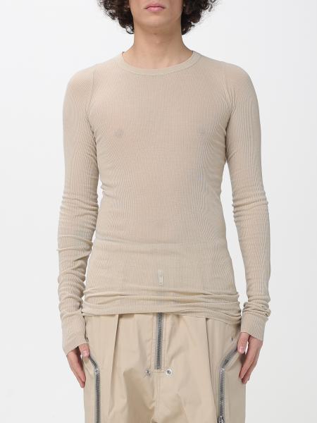 Viscose and Silk T-Shirt Rick Owens