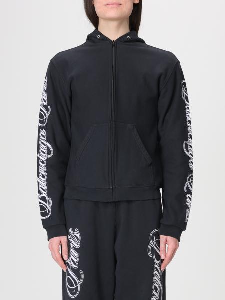 Balenciaga Cotton Hoodie with Logo