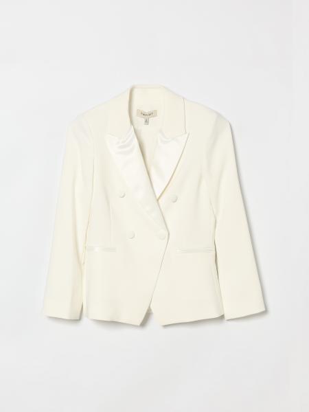 Twinset Double-Breasted Polyester Blazer