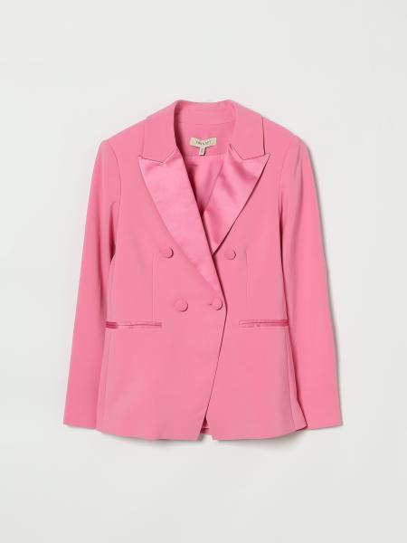 Twinset Double-Breasted Polyester Blazer