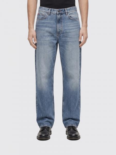Jeans straight Hugo in denim