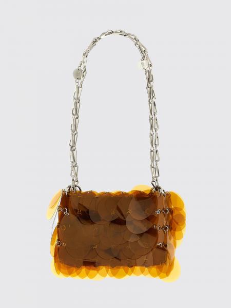Sparkle Shoulder Bag with Maxi Sequins Rabanne