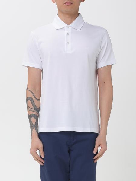 Polo Fay en coton à mini logo