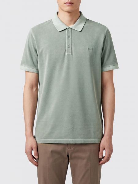 Polo en coton avec logo Fay