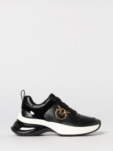 Ariel Leather Sneakers Pinko