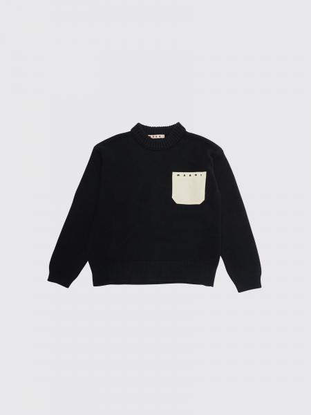 Cotton Crew-Neck Pullover Marni
