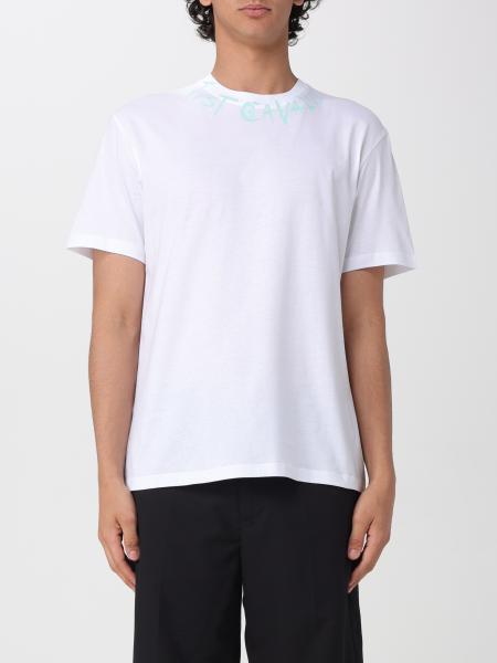 T-shirt in cotone con logo Just Cavalli