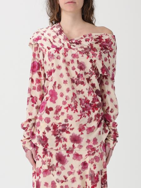 Danka Silk Blouse with Floral Print Isabel Marant