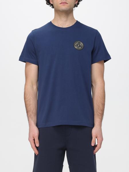 Cotton T-Shirt with Logo Versace Jeans Couture